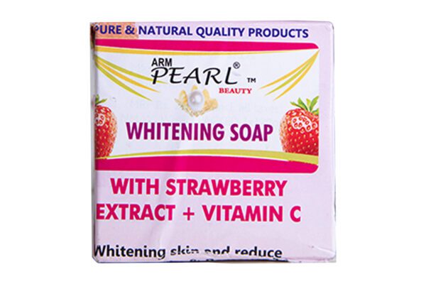 Pearl Whitening Strawberry Soap